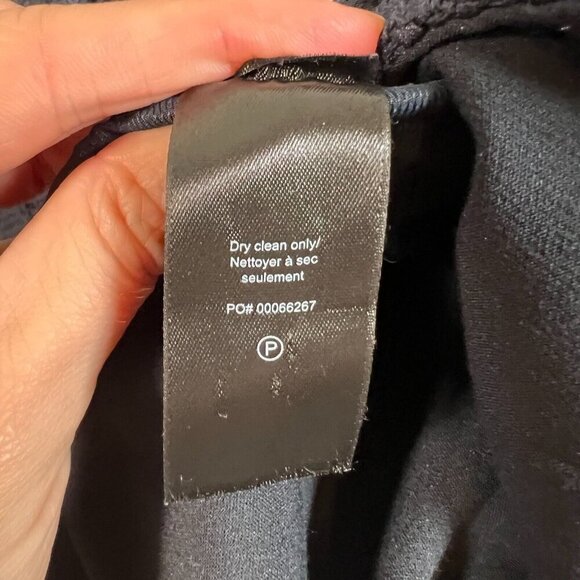 Rag and Bone Slade Tweed Blazer Womens Size 4 Navy Blue Work Career Professional - Picture 9 of 12